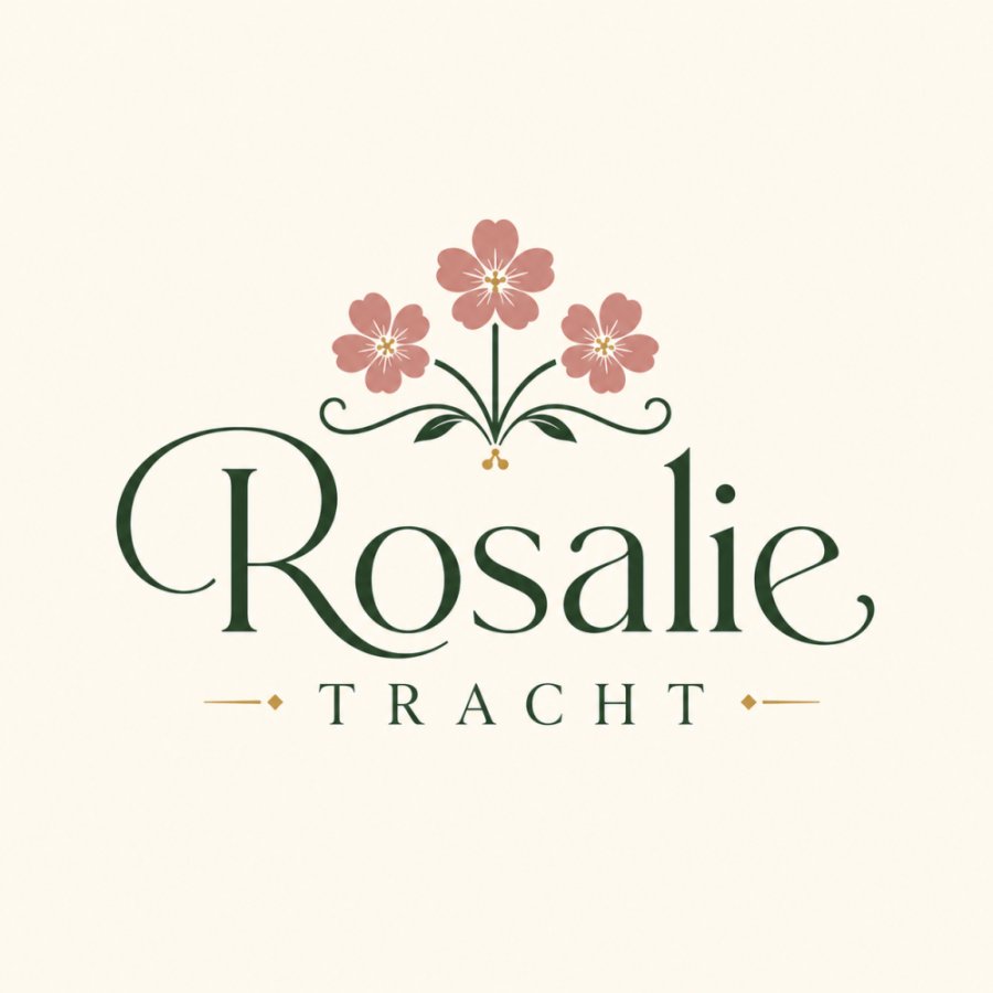 Logo-Entwurf: klassische Wortmarke mit drei Rosen